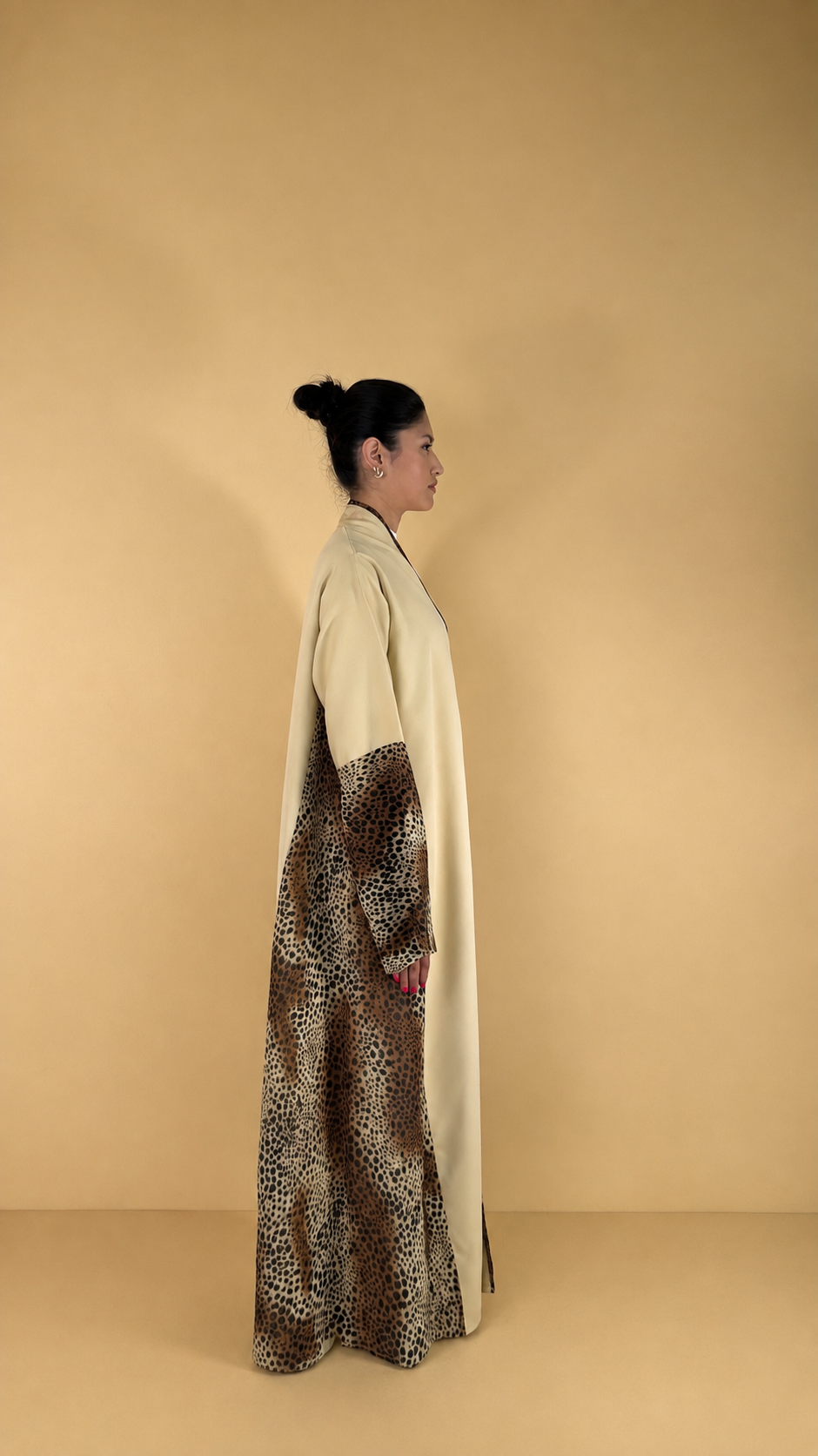 Leopard Print Abaya