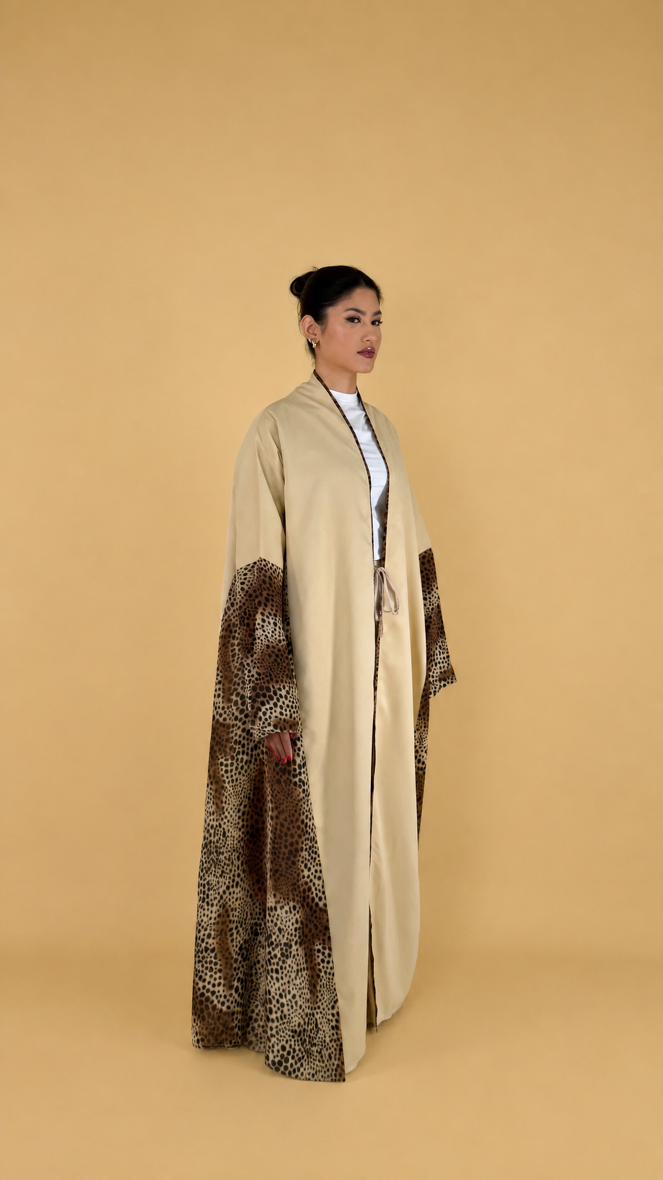 Leopard Print Abaya
