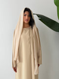 Serenity Bow Abaya - Slim Fit