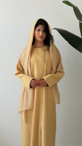 Serenity Bow Abaya - Slim Fit